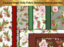 Couture Magic Holly Fabric Matchup texture seamless v. 1