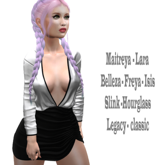 " Revna " 105 Female B N' W  Hud - Click to Receive