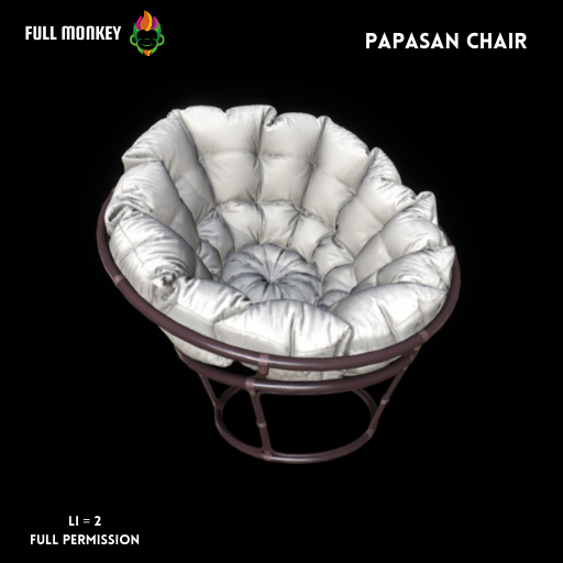 [FULL MONKEY] Papasan Chair FULL PERM