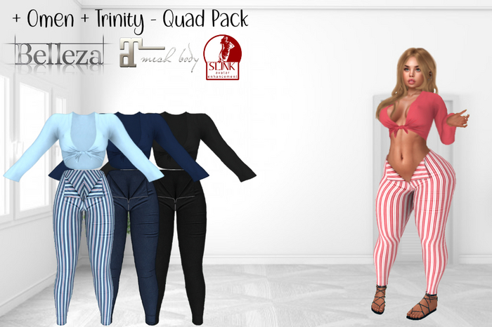 [ + OMEN +  ] Trinity Quad Pack