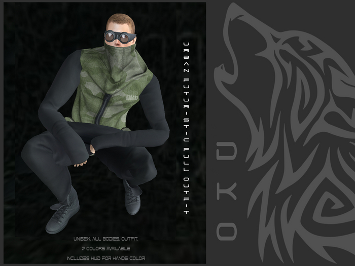 [DKO] 2051  GREEN CAMO OUTFIT