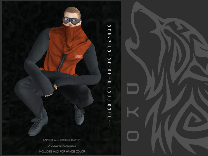 [DKO] 2051  ORANGE OUTFIT