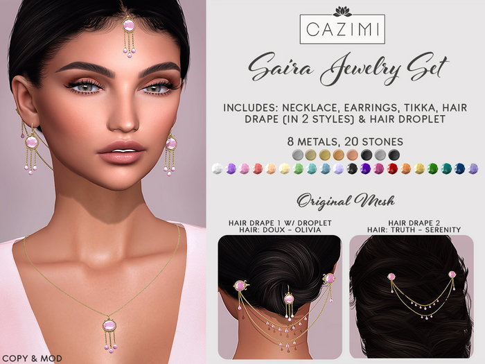 :CAZIMI: Saira Jewelry Set