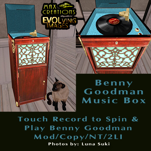 Benny Goodman Music Box Giftable Animated