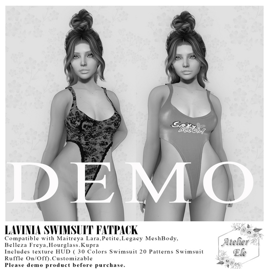 * DEMO *  {AE} LAVINIA SWIMSUIT FATPACK