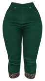 The Annex - Alice Capris - Green
