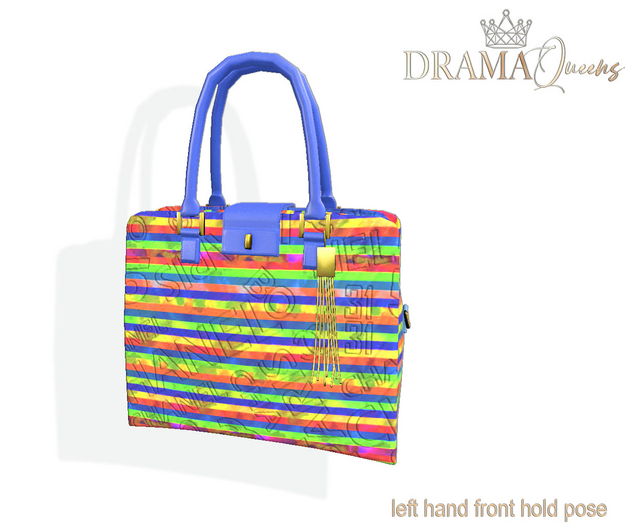DQ::NO.5ive rainbow HandBag (packed)