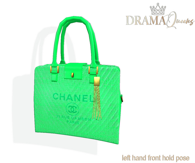 DQ::NO.5ive lime HandBag (packed)