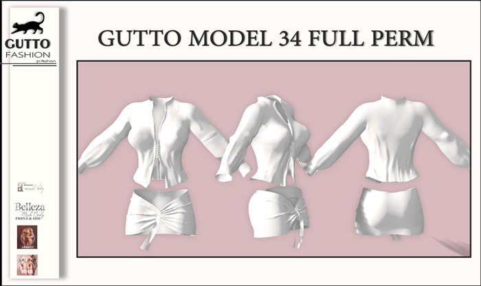 !GUTTO! MODEL 34 FULL PERM
