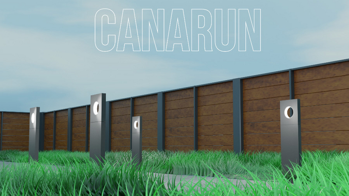Minimal Garden Lamp - CANARUN