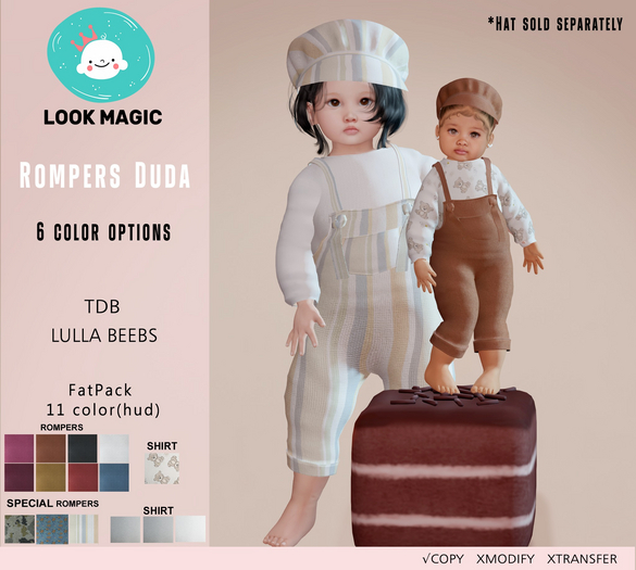 [Look Magic] Rompers Duda Black_TD