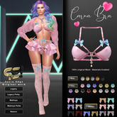 Son!a-Edge Carna Mesh bra-top Pink