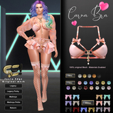 Son!a-Edge Carna Mesh bra-top Peach