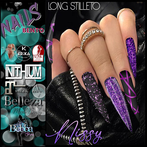 ::BEBBA:: Nissy Long Stilleto Nails (Add)