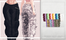 [Aleutia] Dani Cargo Pants -  FATPACK