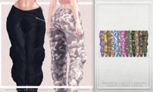 [Aleutia] Dani Cargo Pants -  Camo