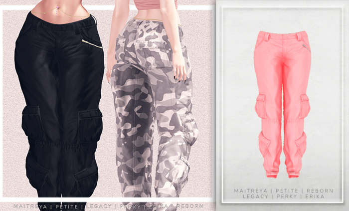 [Aleutia] Dani Cargo Pants -  Siesta Pink