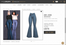 .miss chelsea. Abbi Jeans Patched