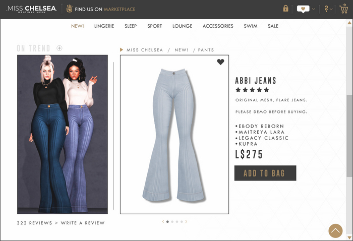 .miss chelsea. Abbi Jeans Light Blue