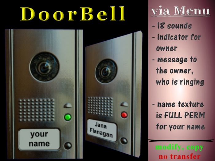 [JF] Doorbell