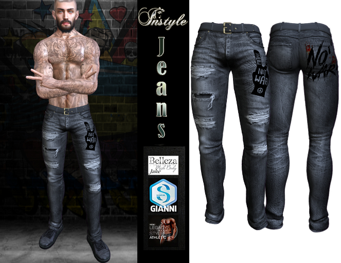 Sale 50%InStyle- Jeans - *No war*(Athletic&Legacy, Gianni, Jake)