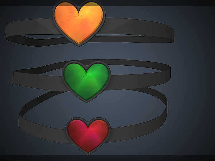 [LOAF] Heart Headband Color Pack