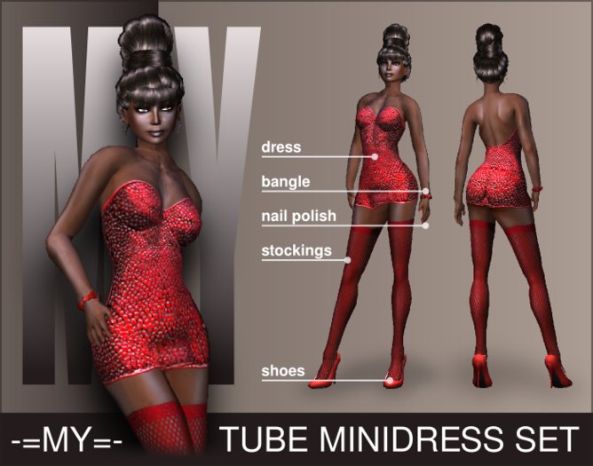 -=MY=- tube mini set (red)