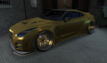 Gismo GT-R Widebody HUS Motors gold
