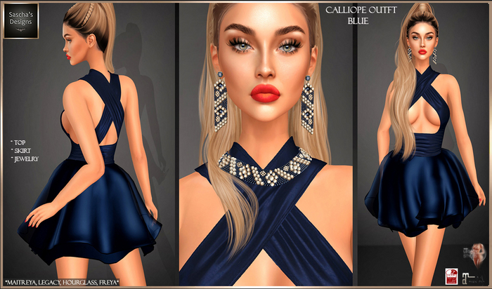 SAS - Calliope Blue Outfit (MB) 