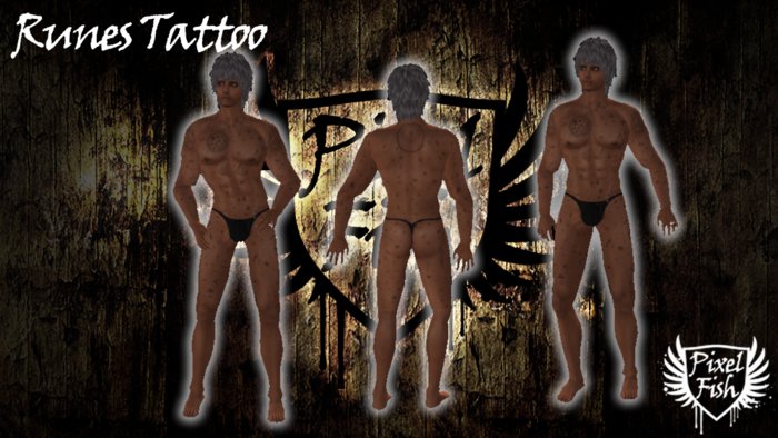 . .PixelFish Tattoos. . Runes Tattoo