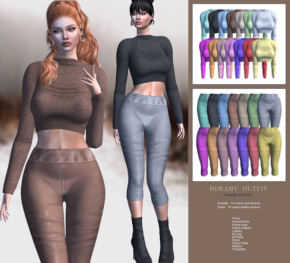 GAW Bonamy Outfit [sweater-pants] FATPACK
