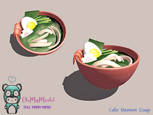 OhMyMesh! Cute Ramen Soup - Full Perm Mesh