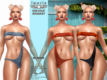 DEMO STRAPLESS SWIM TANKS - 100 TEXTURE HUD