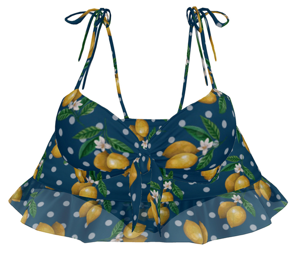 The Annex - Brigitte Bikini - Blue