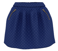 The Annex - Carla Skirt - Navy