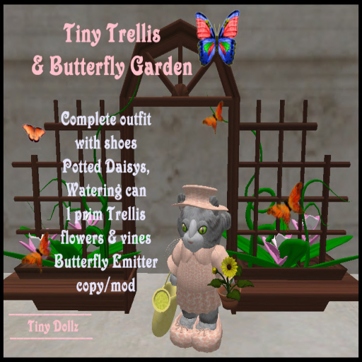 LB TINY BUTTERFLY GARDEN & OUTFIT BOX