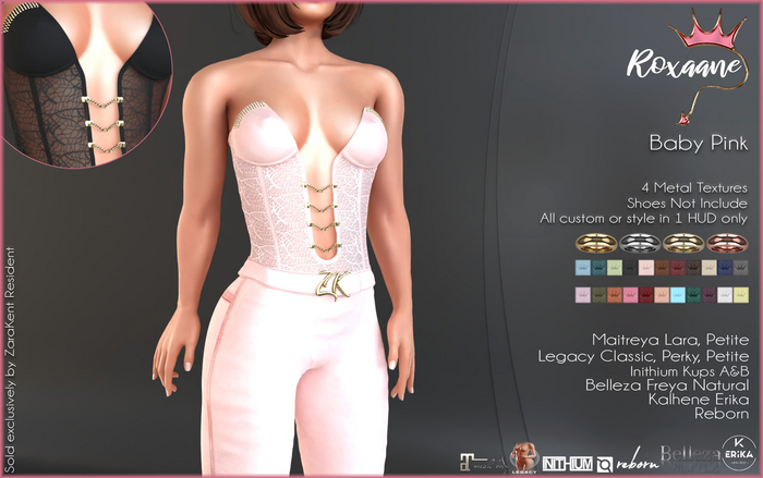-:ZK:- Roxaane Suit Baby Pink