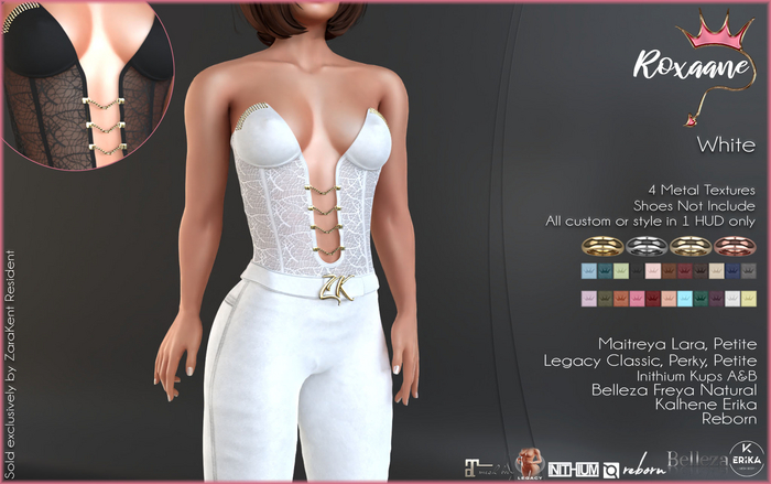 -:ZK:- Roxaane Suit White