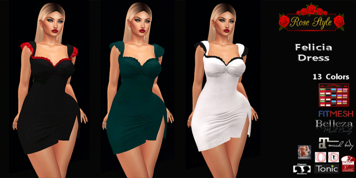 ROSE STYLE Felicia Dress
