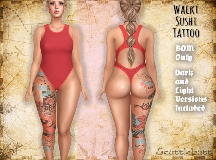 .::Scuttlebutt::. Wacki Sushi Tattoo