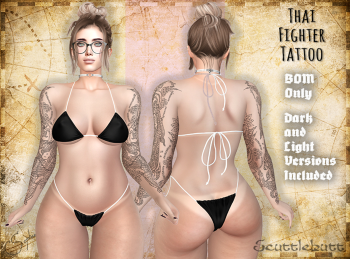 .::Scuttlebutt::. Thai Fighter Tattoo