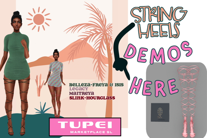 TuPei  String Heels - DEMOS