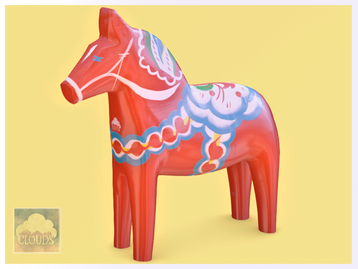 Red Dala Horse