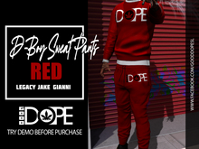 Good Dope - D-Boy Sweat Pants - Red