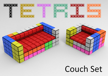 Tetris Couch Set