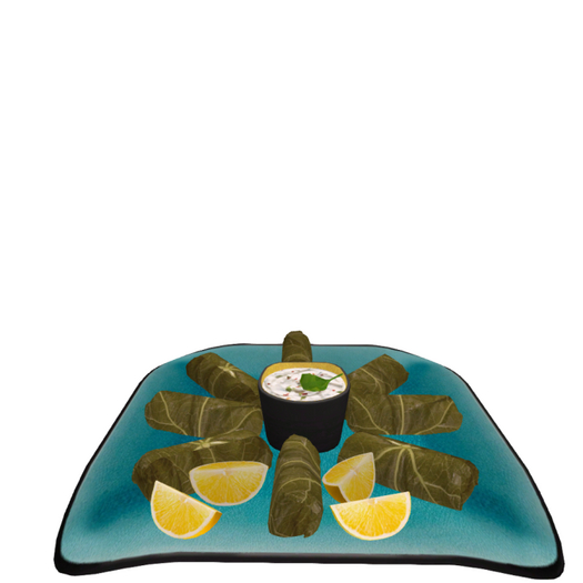 DFS PD Stuffed Grape Leaves Platter