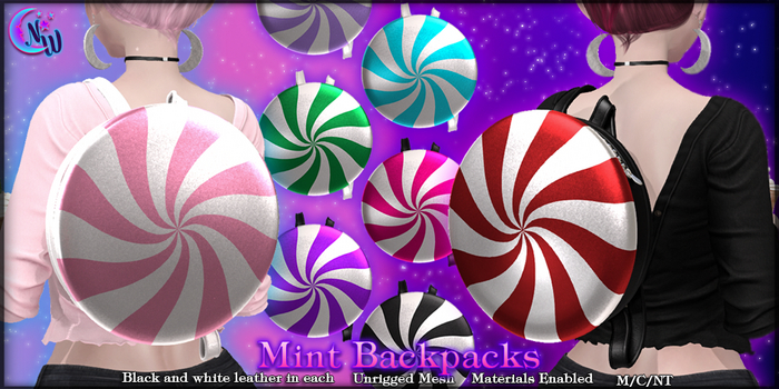 *NW* Mint Backpack - Fatpack (wear)