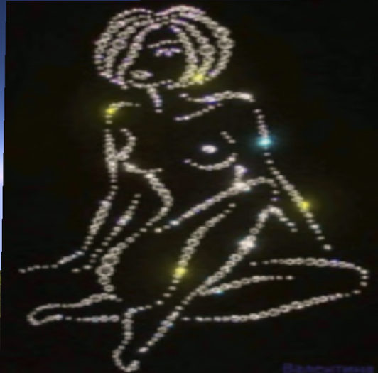 Brilliant girl. Animated picture