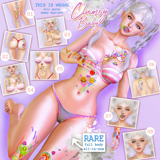 THIS IS WRONG Clumsy Baby Omega - 01