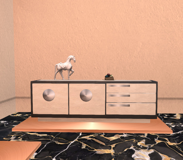 Cremona sideboard siver handles 